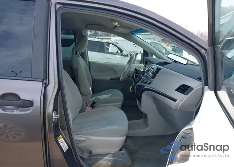 2014 Toyota Sienna L V6 7 Passenger from USA, damaged, VIN 5TDZK3DCXES457457